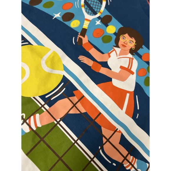 Piccolina Girls 12 Billie Jean King Shirt - Picture 2 of 5